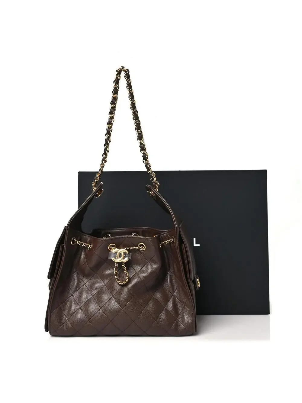 Caviar Quilted Small Chanel 25 Handbag #328916C99B